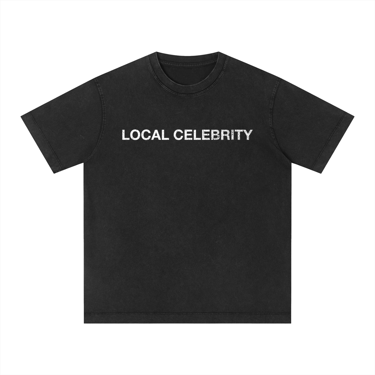 Local Celeb Vintage Wash Boxy Tee