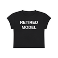 Retired Model Baby Tee